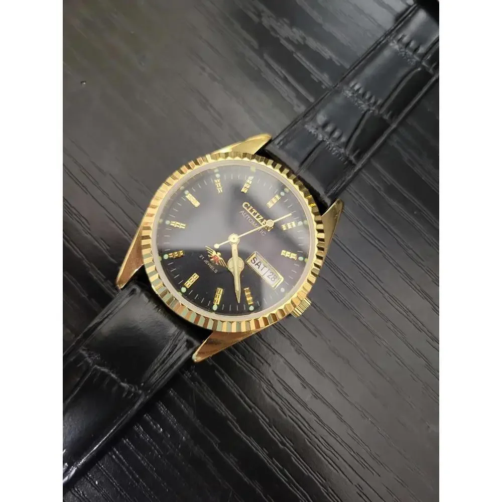 RARE Mint Vintage Citizen Eagle‎ 7 Automatic Day Date Men's Watch